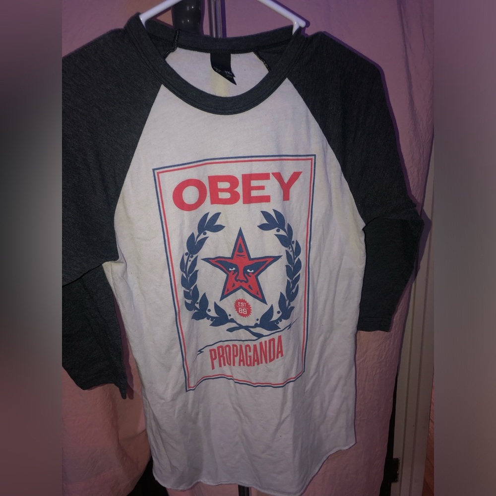 Obey Baseball T!